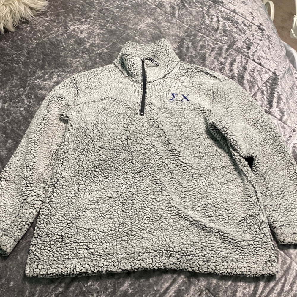 Sigma Chi Take a Date fleece sweatshirt